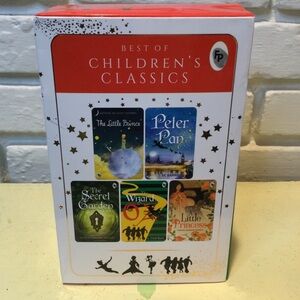 Best of Children Classics Books Box Set The Little Prince Peter Pan Wizard Of Oz